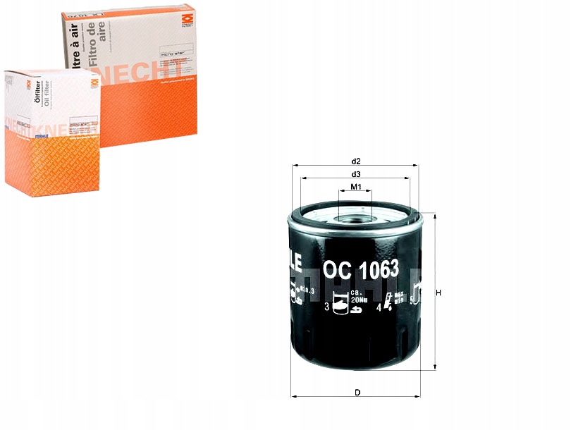 фото №1, Knecht фильтр масла ford b-max 1.0 ecoboost jk