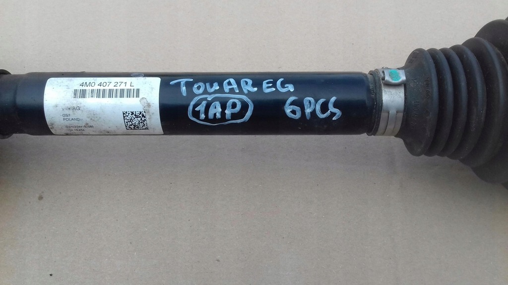 фото №8, Приводной вал левая 4m0407271l vw touareg iii 3.0tdi
