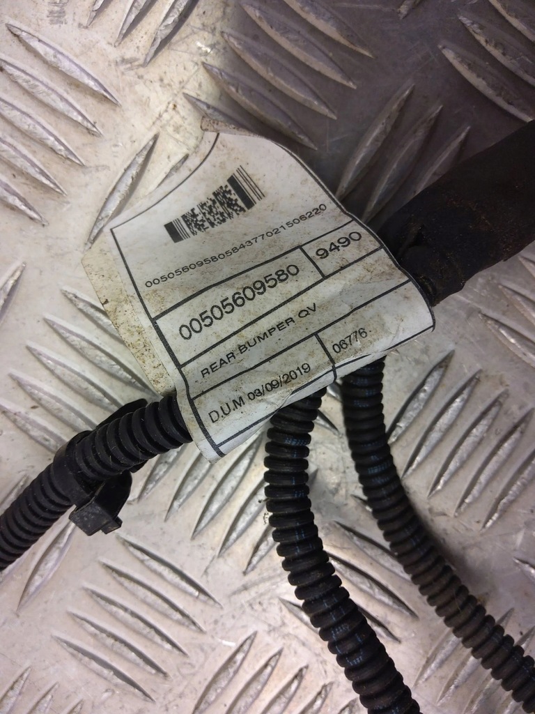 фото №13, Alfa romeo stelvio 2020 задняя жгут трубопровод датчика парковки pdc