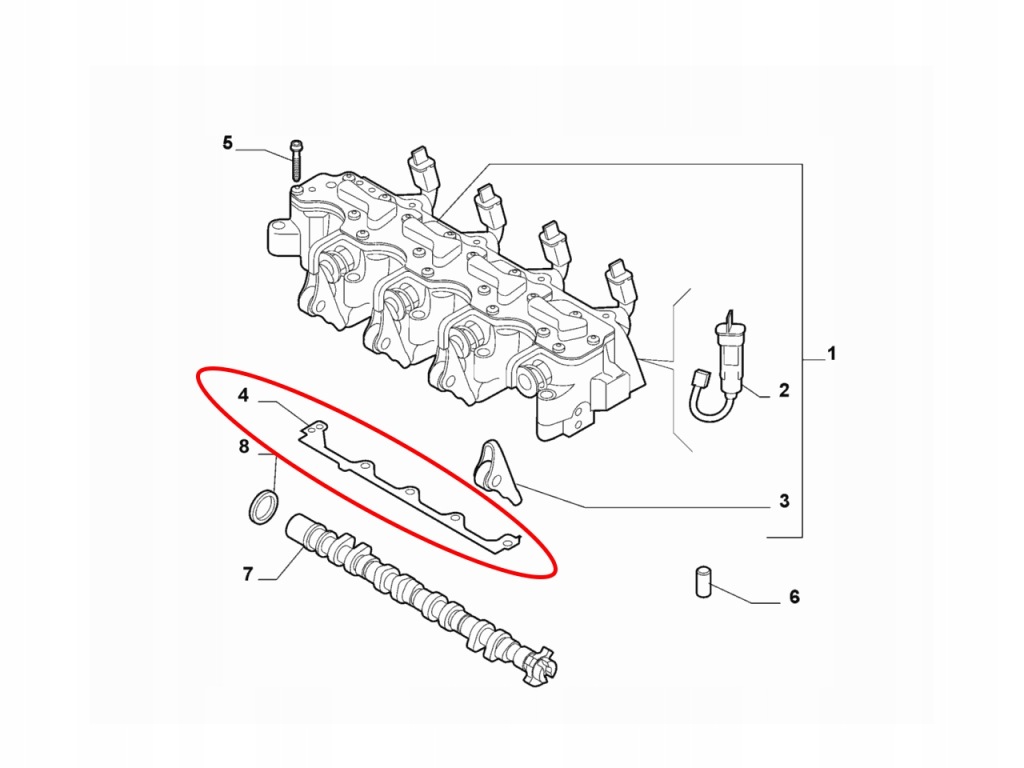 Multiair клапан модуль ущільнювач compatible with alfa romeo mito Ціна