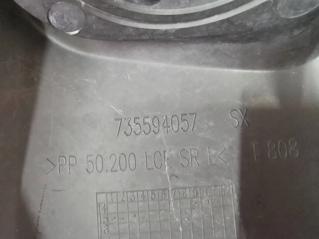 фото №16, Решётка бампера передний fiat doblo левая 37.