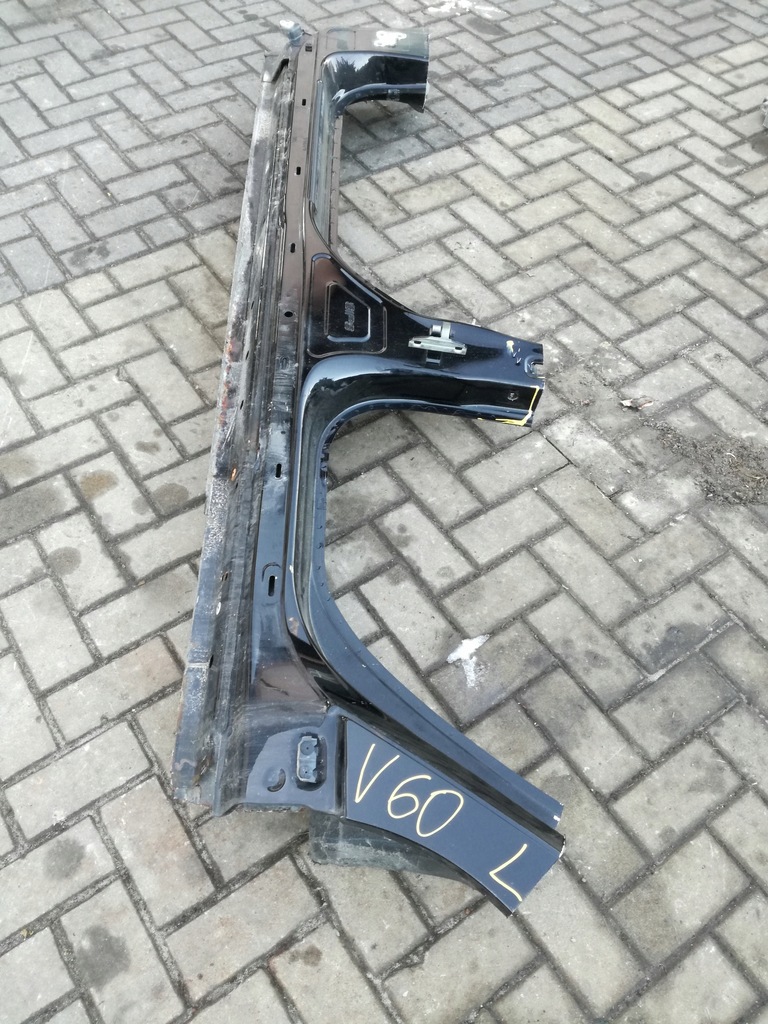 фото №2, Volvo v60 s60 ii 2010 - 2018 rok порог левый