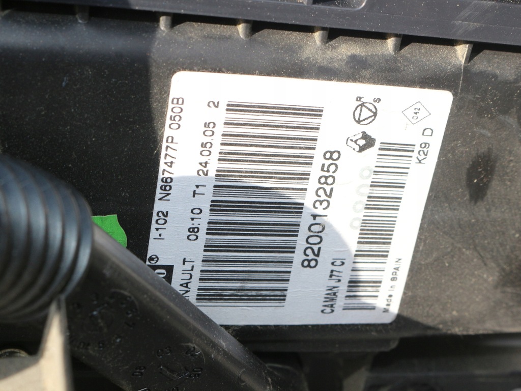 фото №3, Вентилятор отопитель renault modus