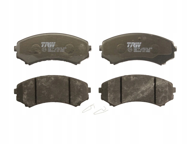 фото №15, Тормозная колодка тормозной kpl. перед с аксессуары mazda mpv i mitsubishi endeavor,