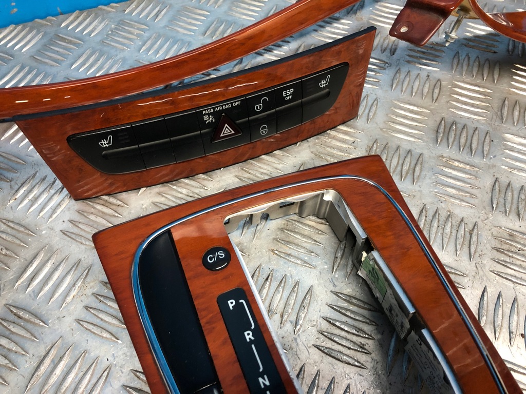 фото №10, Mercedes w211 lift classic накладки декоративні drewno декори комплект