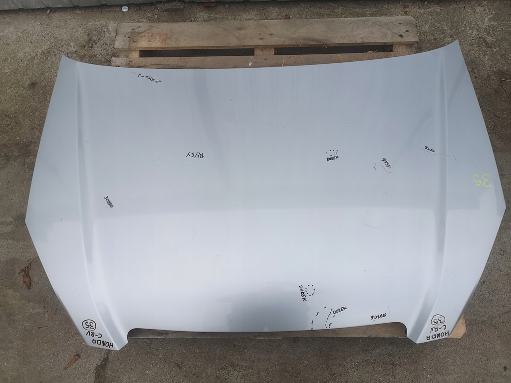 фото №7, Капот кришка двигуна honda crv cr-v 2 ii 02-06 5d 5 двері оригінал