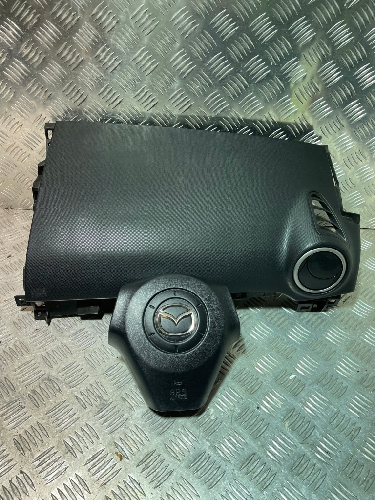 фото №1, Подушка безпеки панель приладів комплект 2pin mazda 3 bk