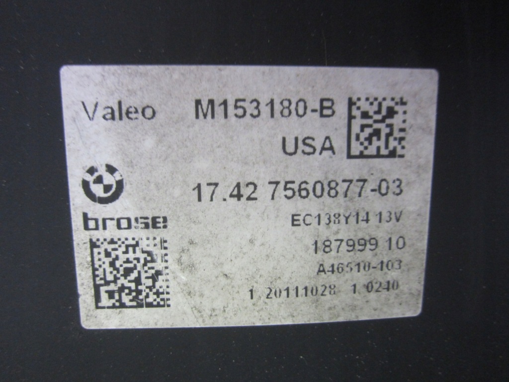 фото №10, Bmw x3 f25 x4 f26 n55 вентилятор радиатор воды комплект 17118623369