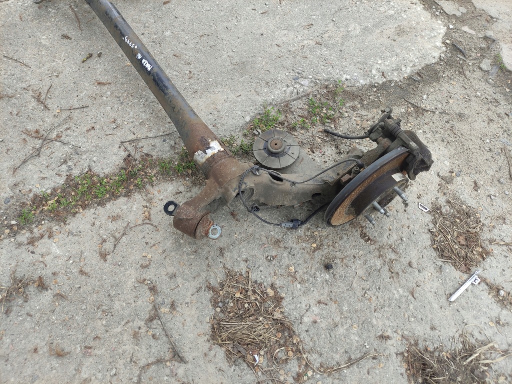 фото №3, Opel mokka балка задняя подвеска oś задняя 2x4