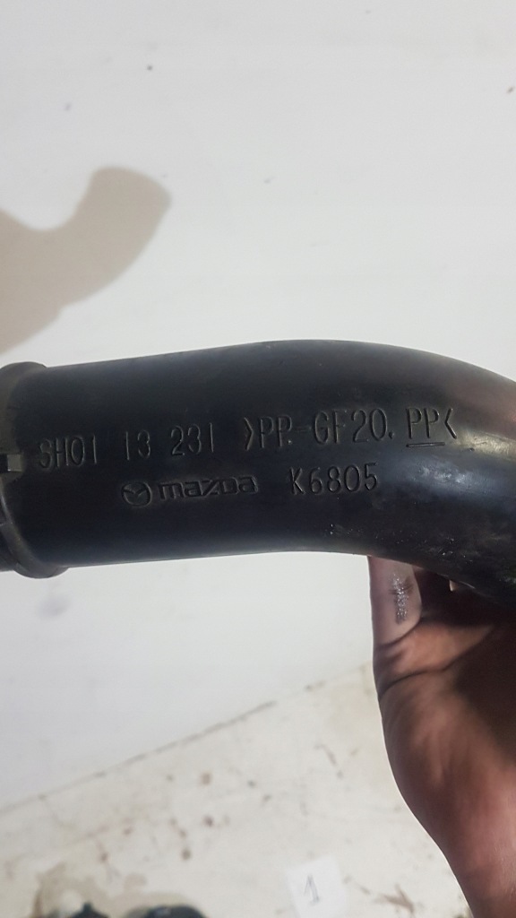 фото №4, Пабтрубок  труба шланг воды mazda cx5 2.2 citd sh01