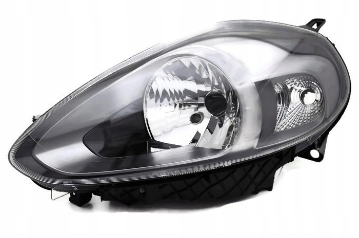 фото №1, Fiat punto evo 09-фара лівий чорний depo