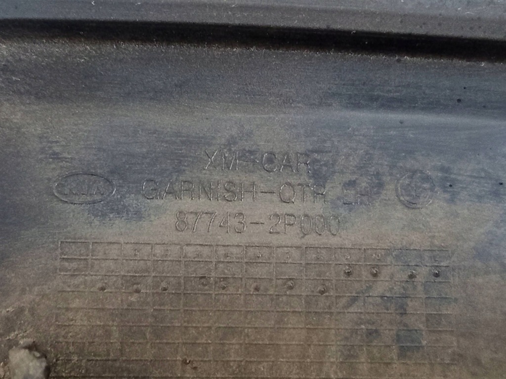 фото №6, Kia sorento ii молдинг крила лівий задня 87743-2p000