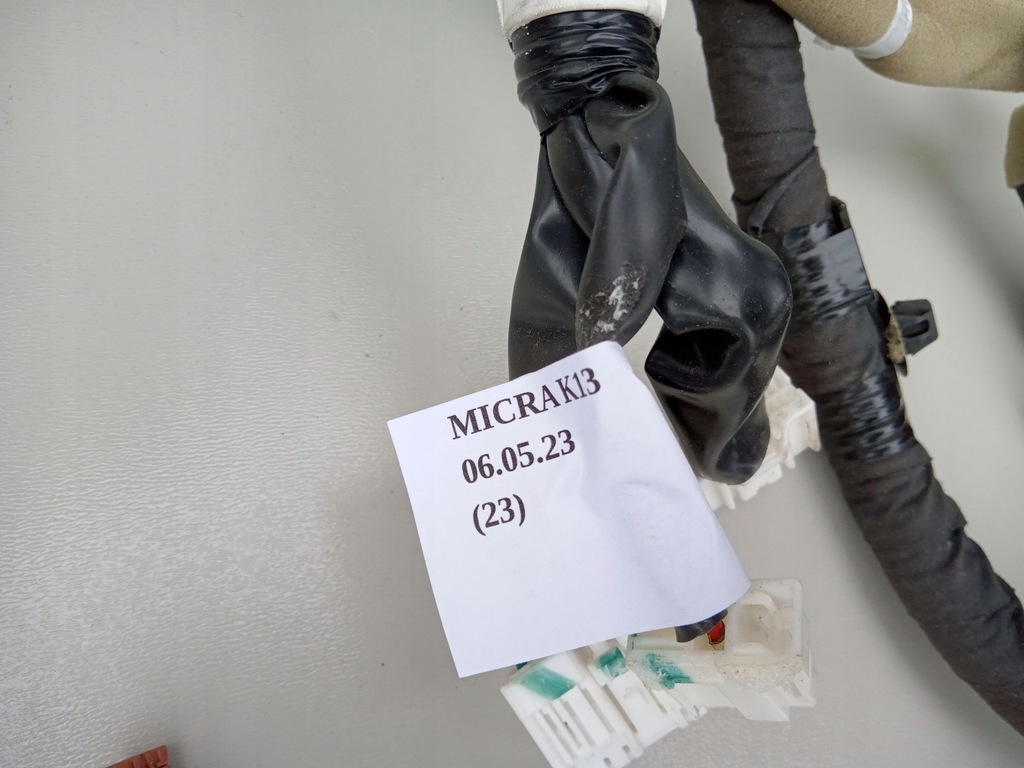 фото №6, Электропроводка жгут кабели nissan micra k13