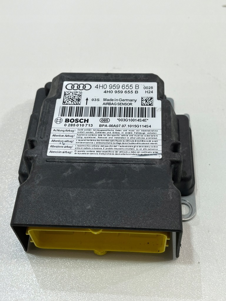фото №1, Модуль подушка безопасности audi a8 d4 4h0959655b po срабатывании