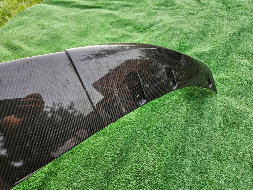 фото №11, Спойлер dół накладка карбон бампера porsche taycan cross turismo 9j0