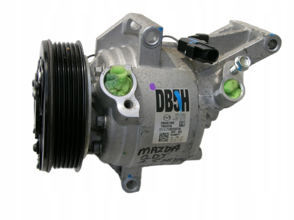 фото №1, Mazda 2 dj cx3 компрессор кондиционера db5h61450