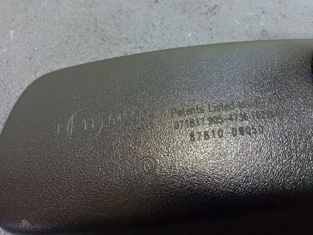 фото №5, Avensis t27 lift t29 дзеркало внутрішнє