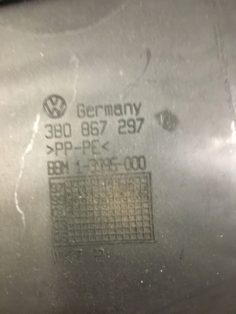 фото №16, Захист стійка volkswagen оригінальний номер 3b0867297d 3b0867297