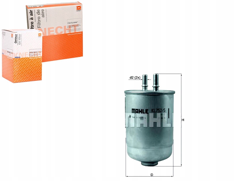 фото №1, Фильтр топлива knecht 164001501r 164008816r 16400637