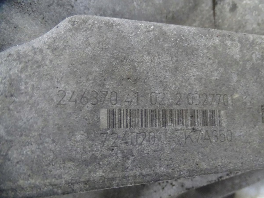 фото №8, Коробка передач передач автоматическая коробка передач mercedes b w246 1.5cdi 1.5 cdi 109km 14-18 - 724020