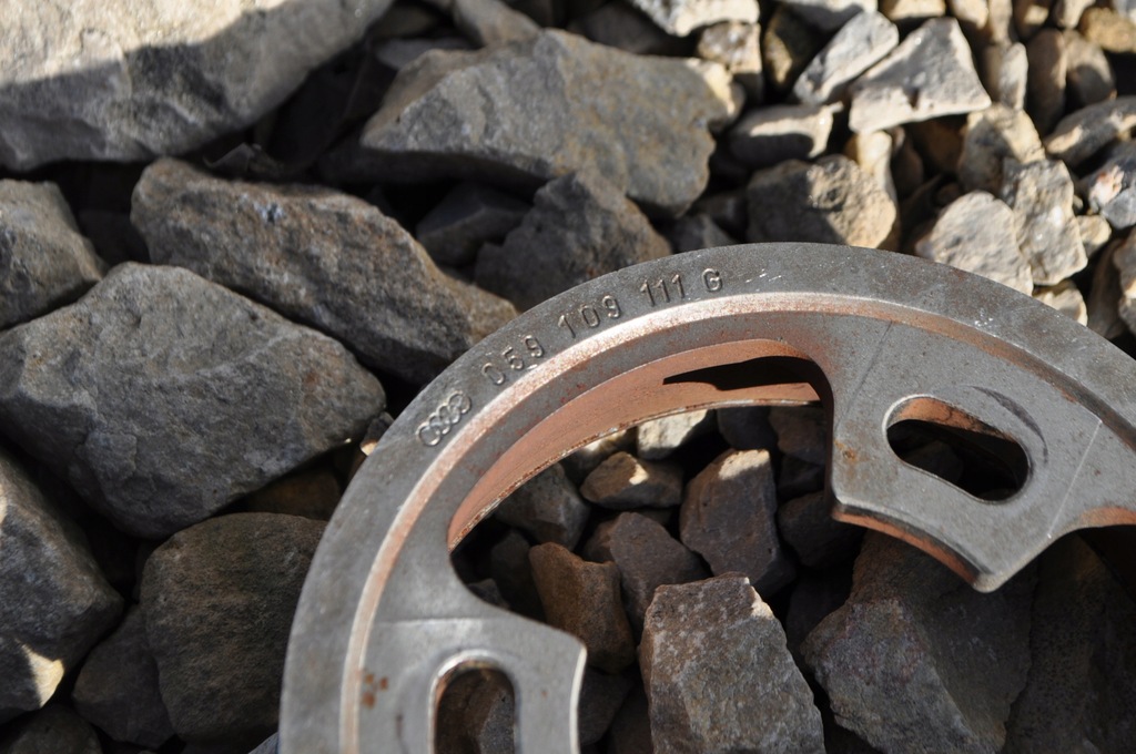 фото №2, Audi vw 2.5tdi колесо зубчасте розподільного валу 059109111g