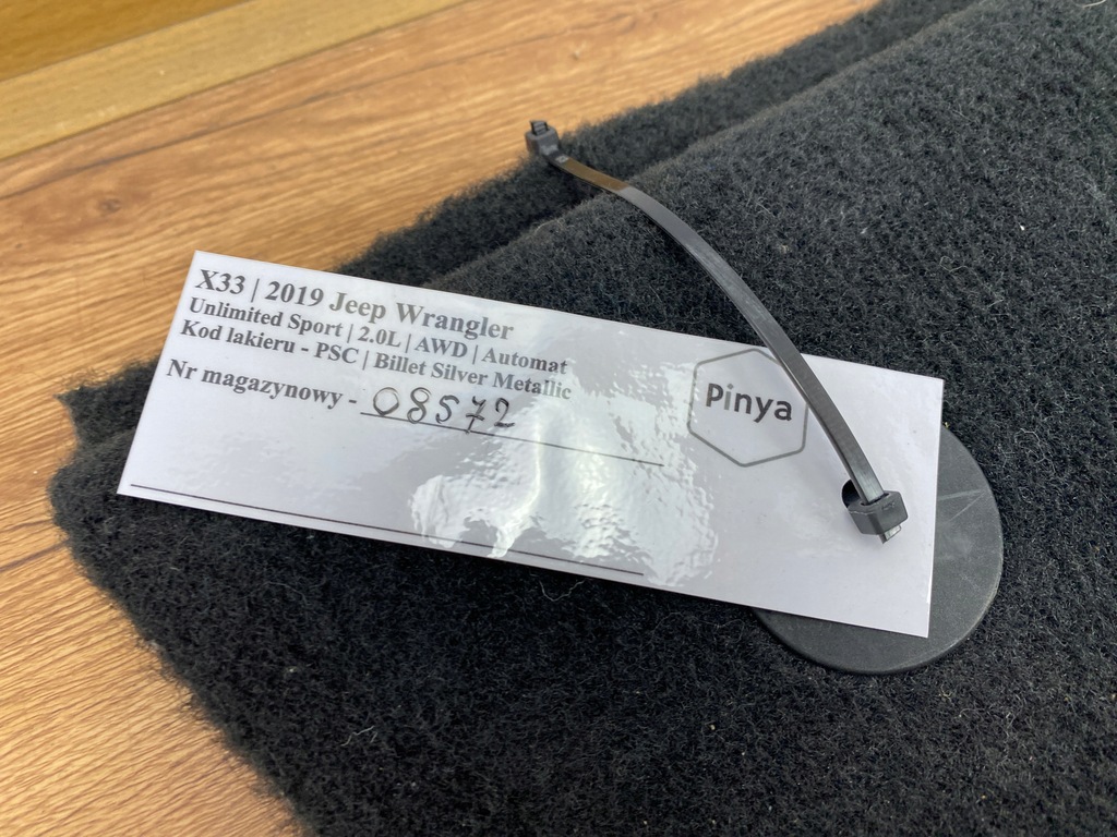 фото №8, Обшивка багажника лівий 4xe jeep wrangler jl 2018+ usa