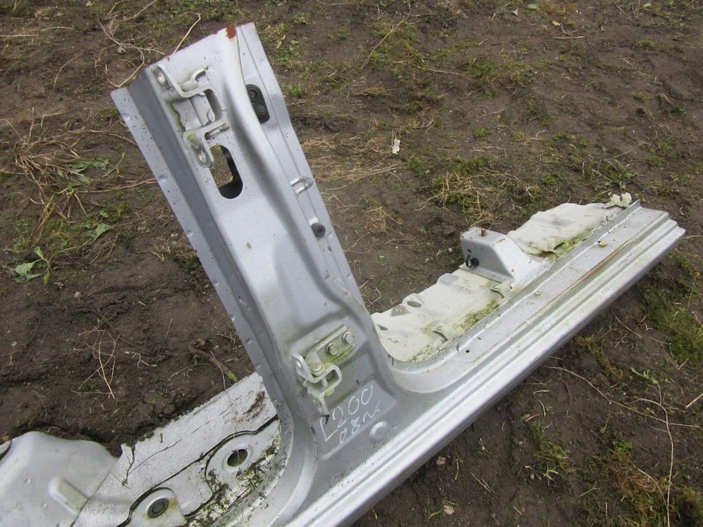 фото №6, Mitsubishi l200 2007 порог правый + стойки