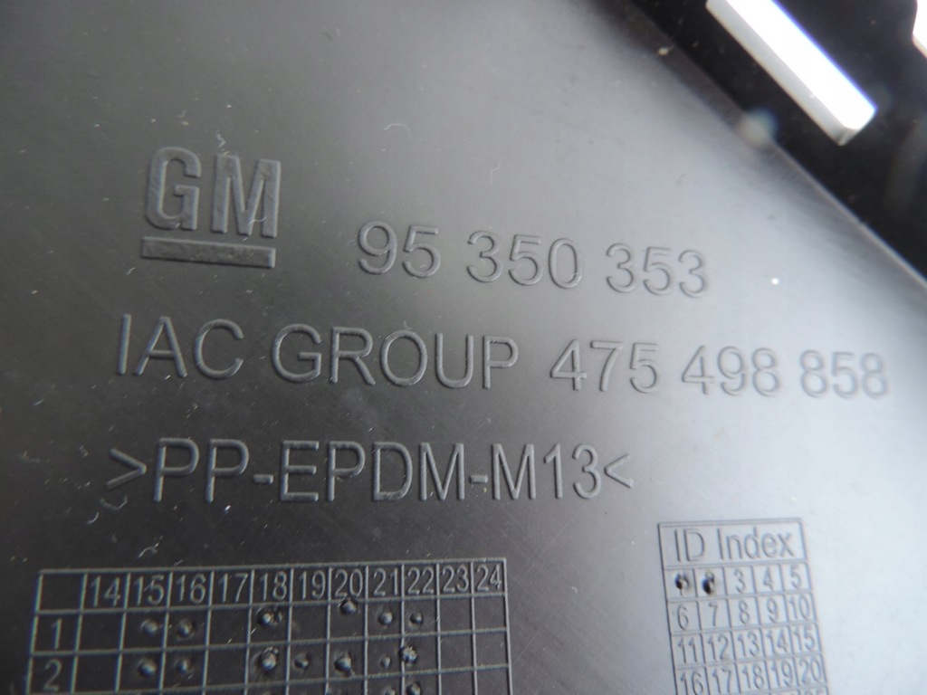 фото №13, Бампер перед верхний новый opel mokka 95350353