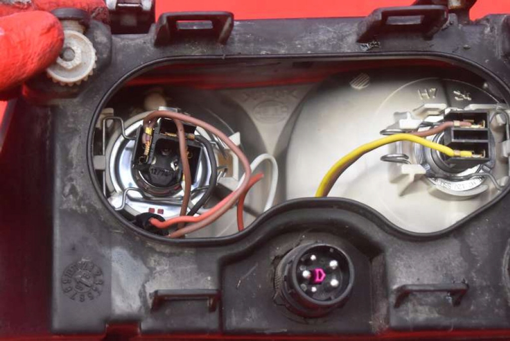 фото №7, Фара правый лампа перед eu 96350600 audi a3 8l 96-00