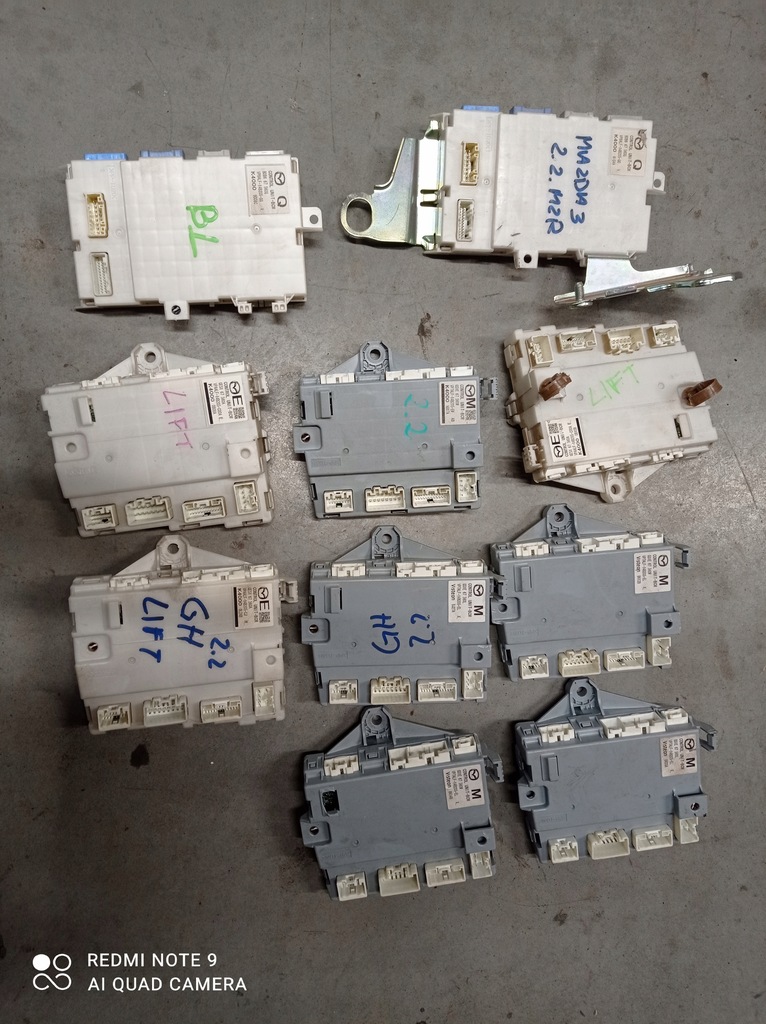 фото №1, Модуль блок управления комфорта mazda 3 6 2.2 mzr