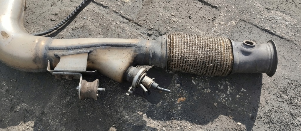 Гаситель конечный катализатор выхлоп труба выхлопная mercedes glc w253 2.2 cdi в Украине