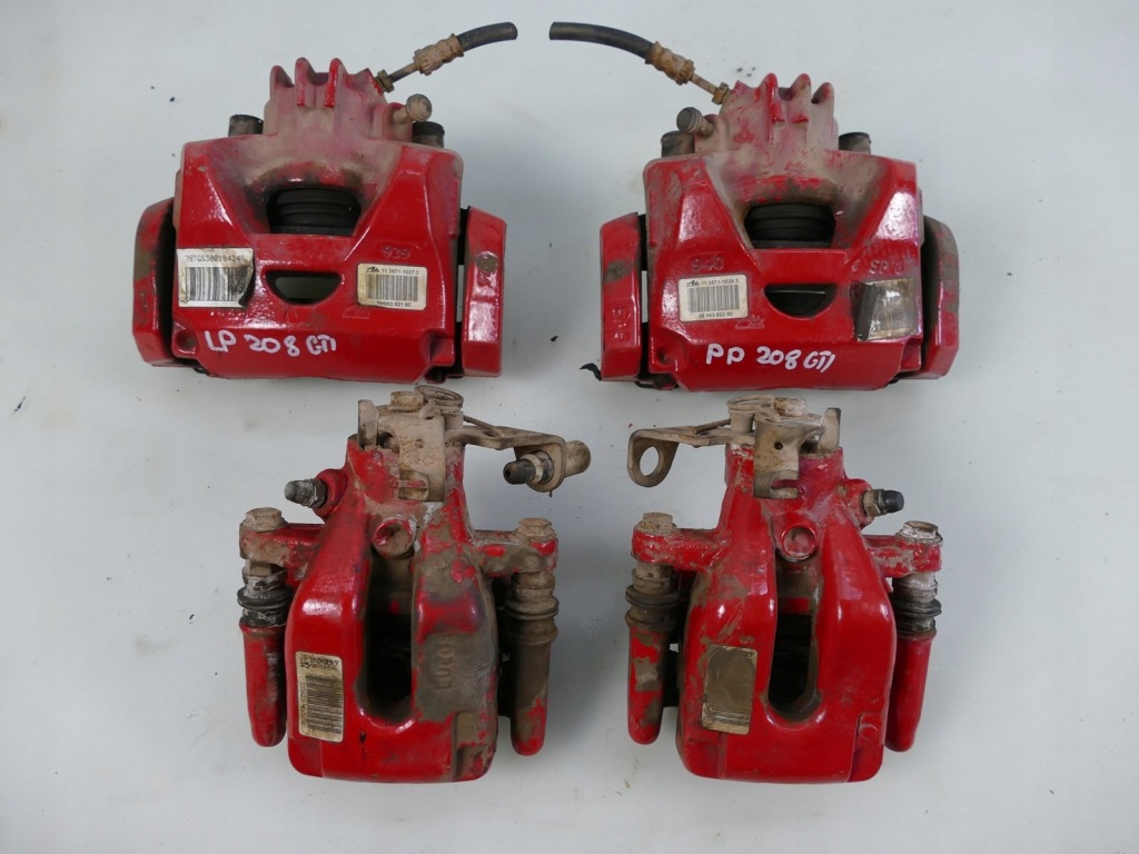 фото №1, Peugeot 208 gti 1.6thp супорти гальмівні ate kompl