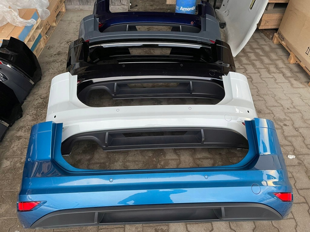 фото №7, Vw touran 5ta lift бампер задняя ld5j lc9a lc5b