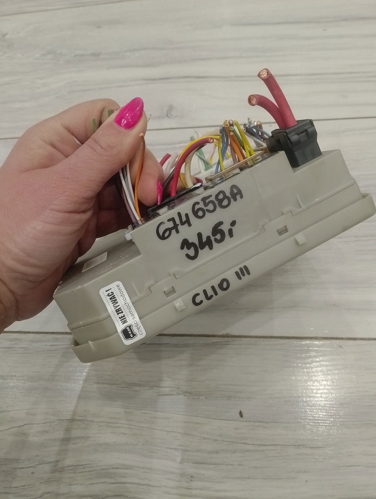 фото №3, Модуль uch renault clio iii 674658a