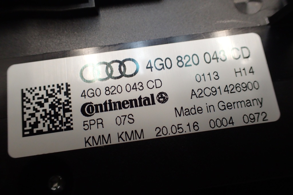 фото №9, Audi a7 4g панель кондиционера 4g0820043cd