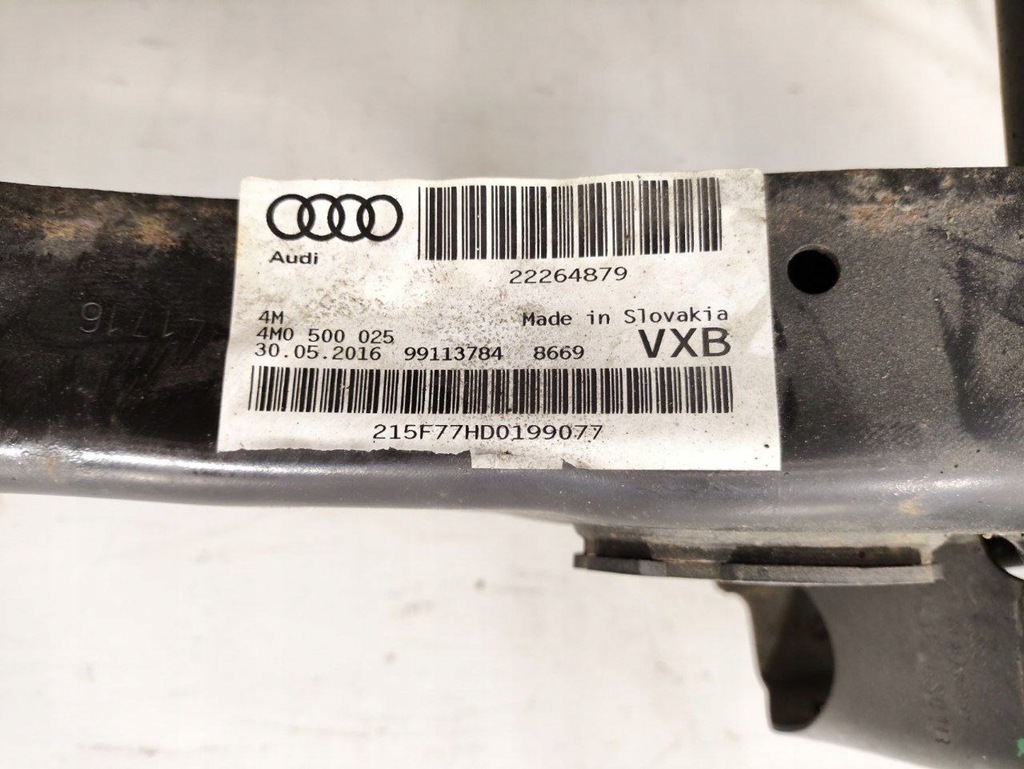 фото №11, Audi q7 4m 2017 рама допоміжна задня