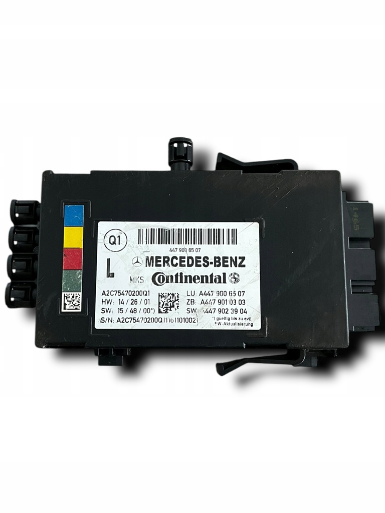 фото №1, Mercedes benz w447 модуль сидіння a4479006507