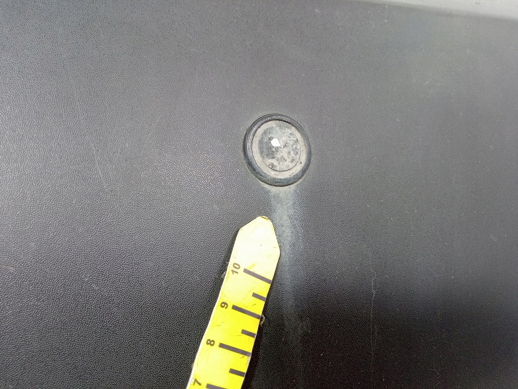 фото №7, Kia picanto i бампер задняя чёрный пластик