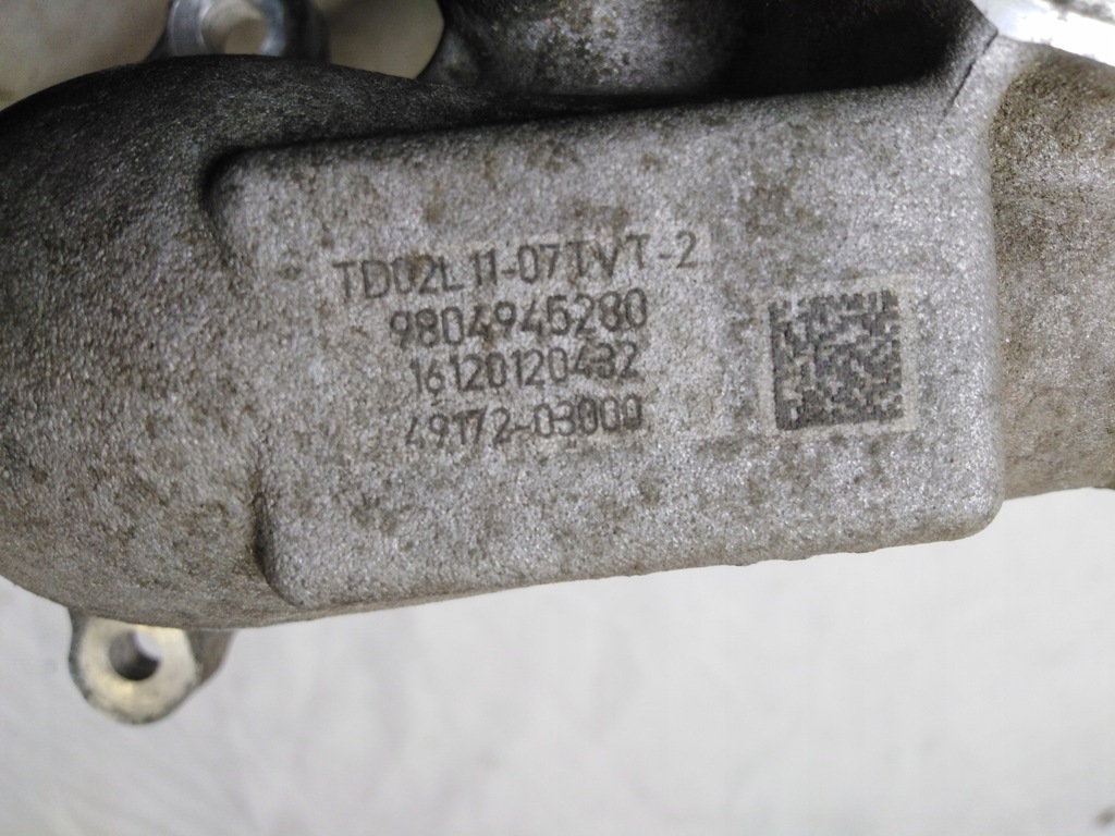 фото №8, Fiesta mk7 lift b-max courier 1,5 tdci турбонагнетатель 75km