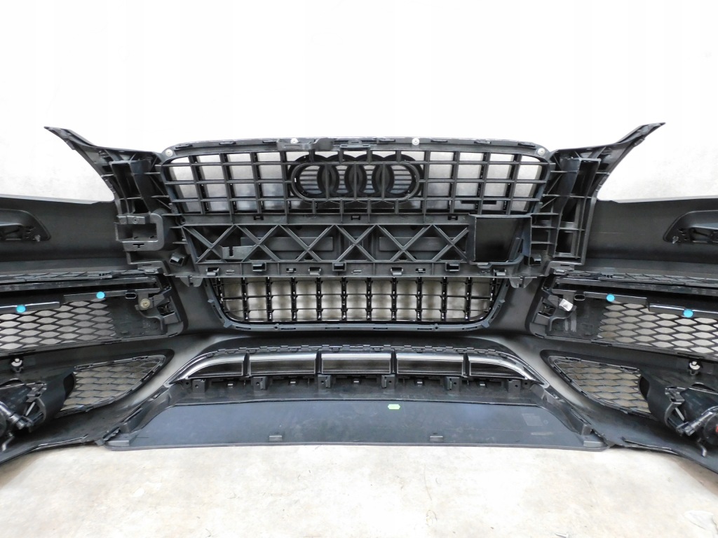 Audi q7 4l рестайлінг  s line бампер перед передній новий підлога комплектний  led Оригінал