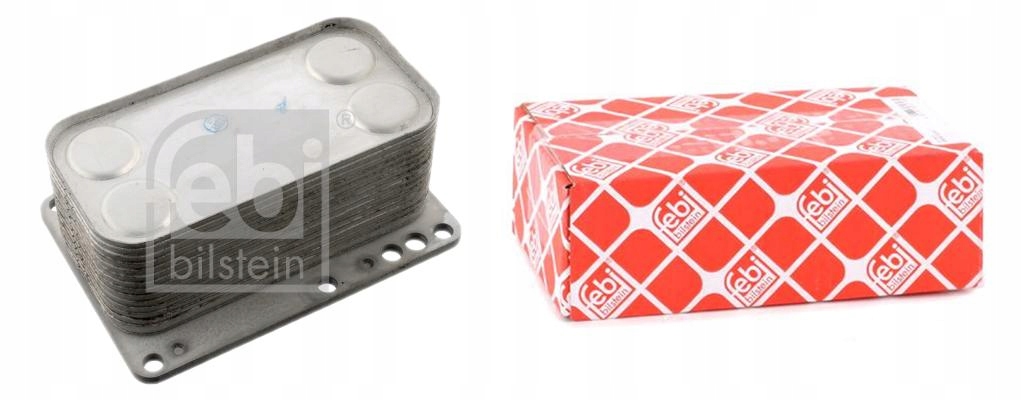 фото №1, Febi bilstein 107666 радиатор масла, масло двигательный