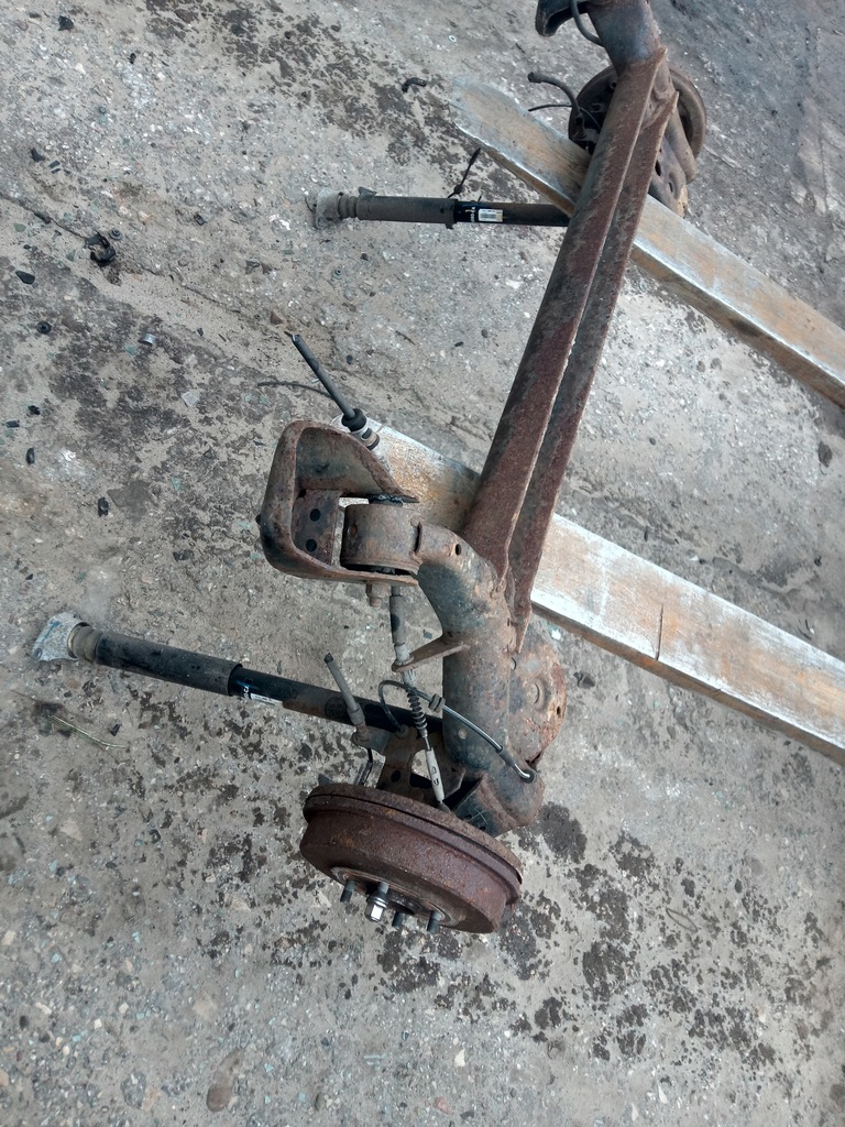 фото №4, Ford ecosport oś балка задняя подвеска