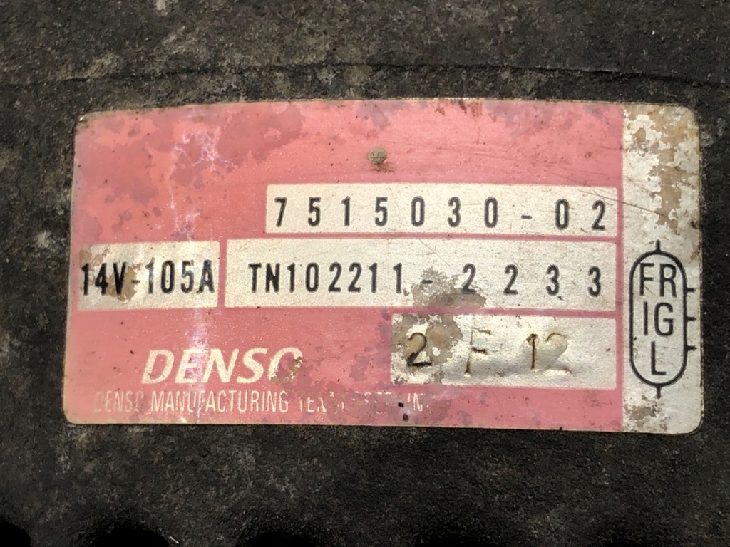 фото №4, Генератор mini r50 r53 7515030 1.6 163km 01-06