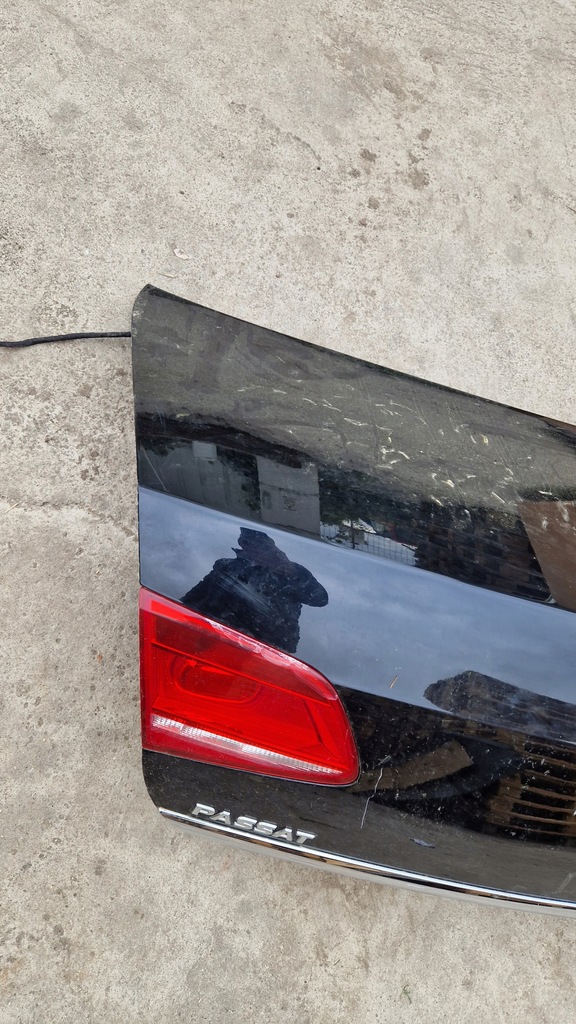 фото №4, Vw passat b7 крышка багажника задняя задняя sedan lc9x