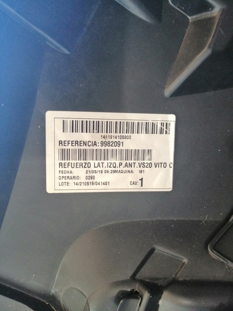 Mercedes vito a447 бампер перед Доставка