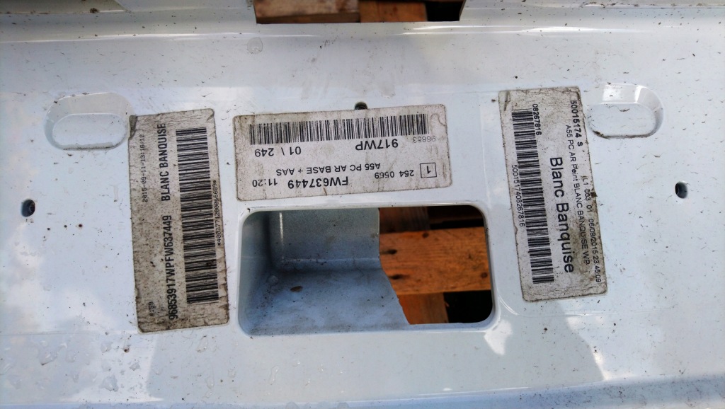 фото №3, Бампер задняя задний citroen ds3