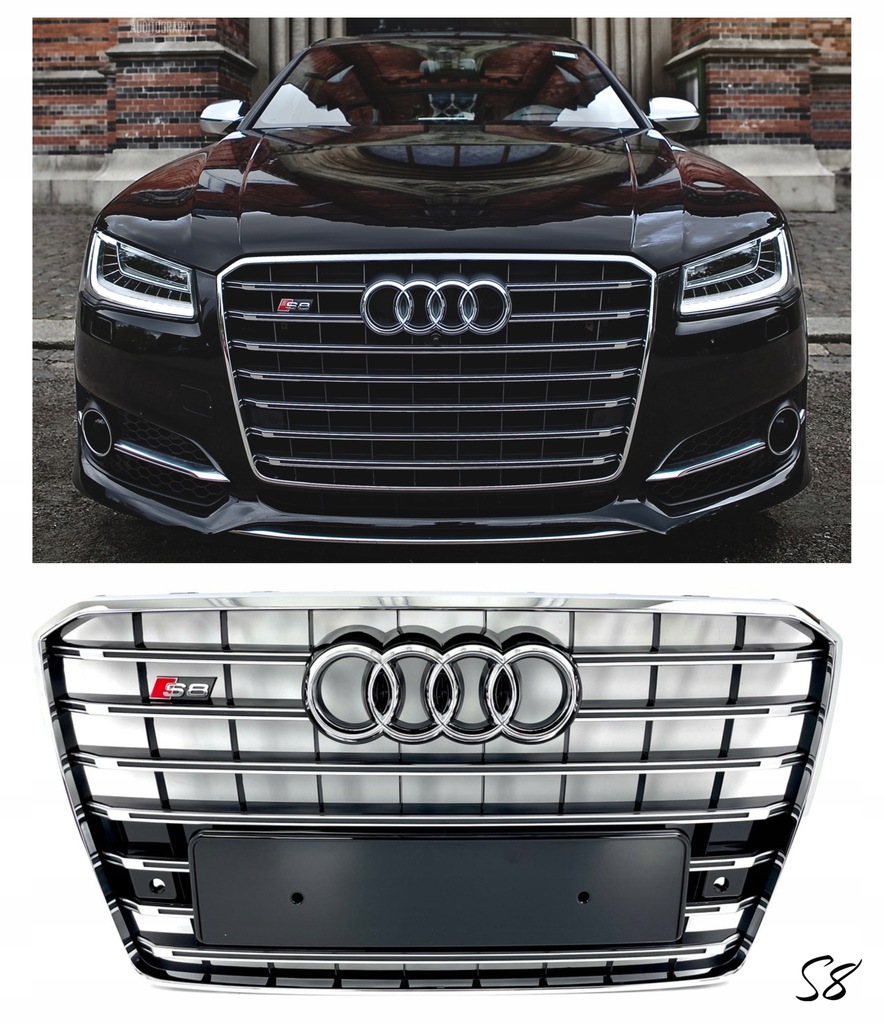 фото №1, Решітка радіатора решітка радіатора audi s8 d4 4h0 lift 2014-2017