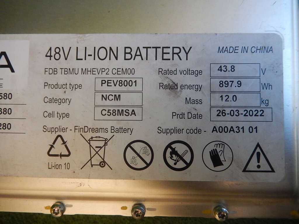 фото №4, Аккумулятор аккумулятор citroen c4 iii 9849418580