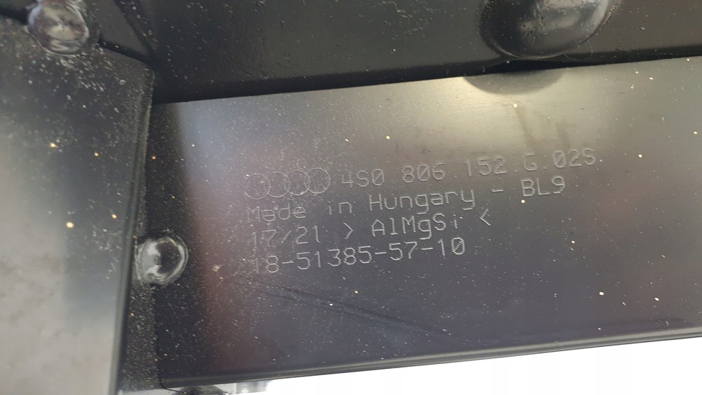 фото №4, Audi r8 4s0 4s0805028k рама лонжерон чверть