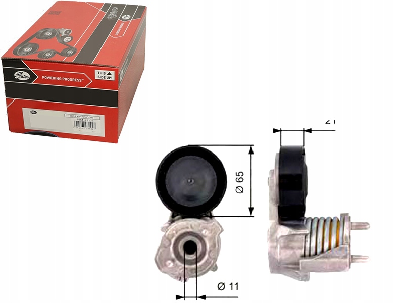 фото №1, Натягувач ремінь багаторучейковий volvo c30 c70 ii s40